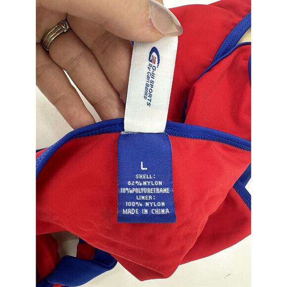 G-III Genuine Merchandise Womens Swimsuit Bikini Bottoms Size Large Phillies MLB - Picture 4 of 9